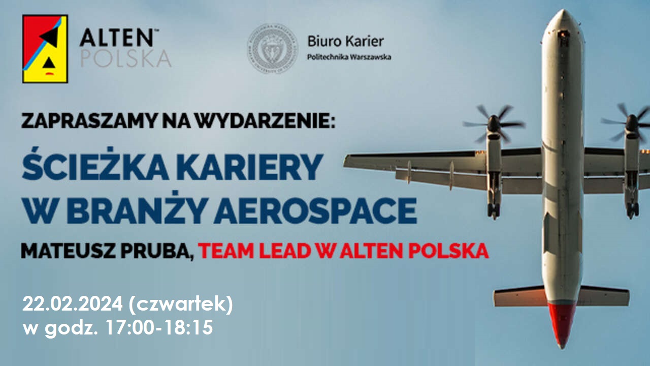 Ścieżka kariery w branży Aerospace