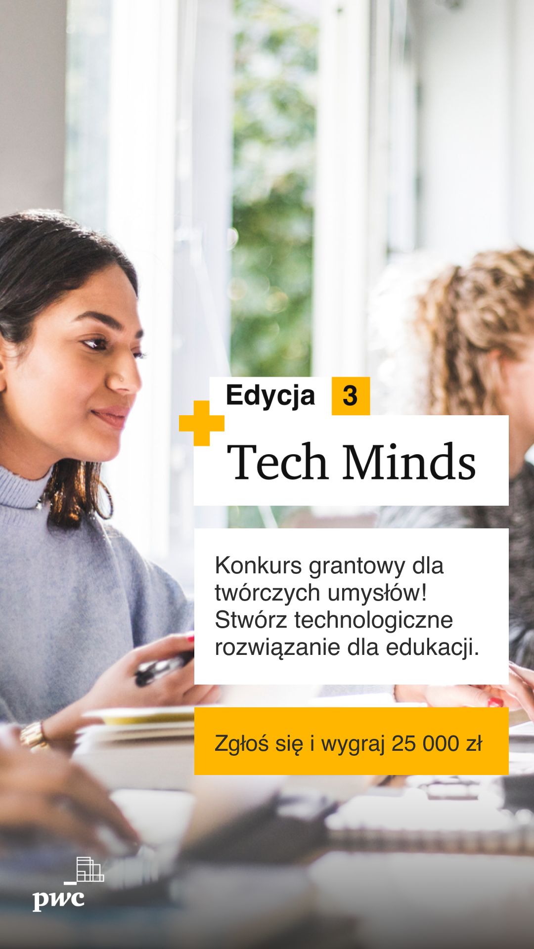 Jeśli technologia to Twój świat, to konkurs Tech Minds jest dla Ciebie!