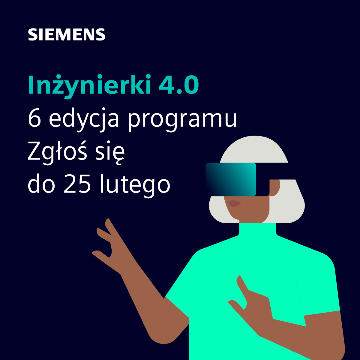 Rusza szósta edycja Programu Inżynierki 4.0 organizowana dla Was przez Siemensa.