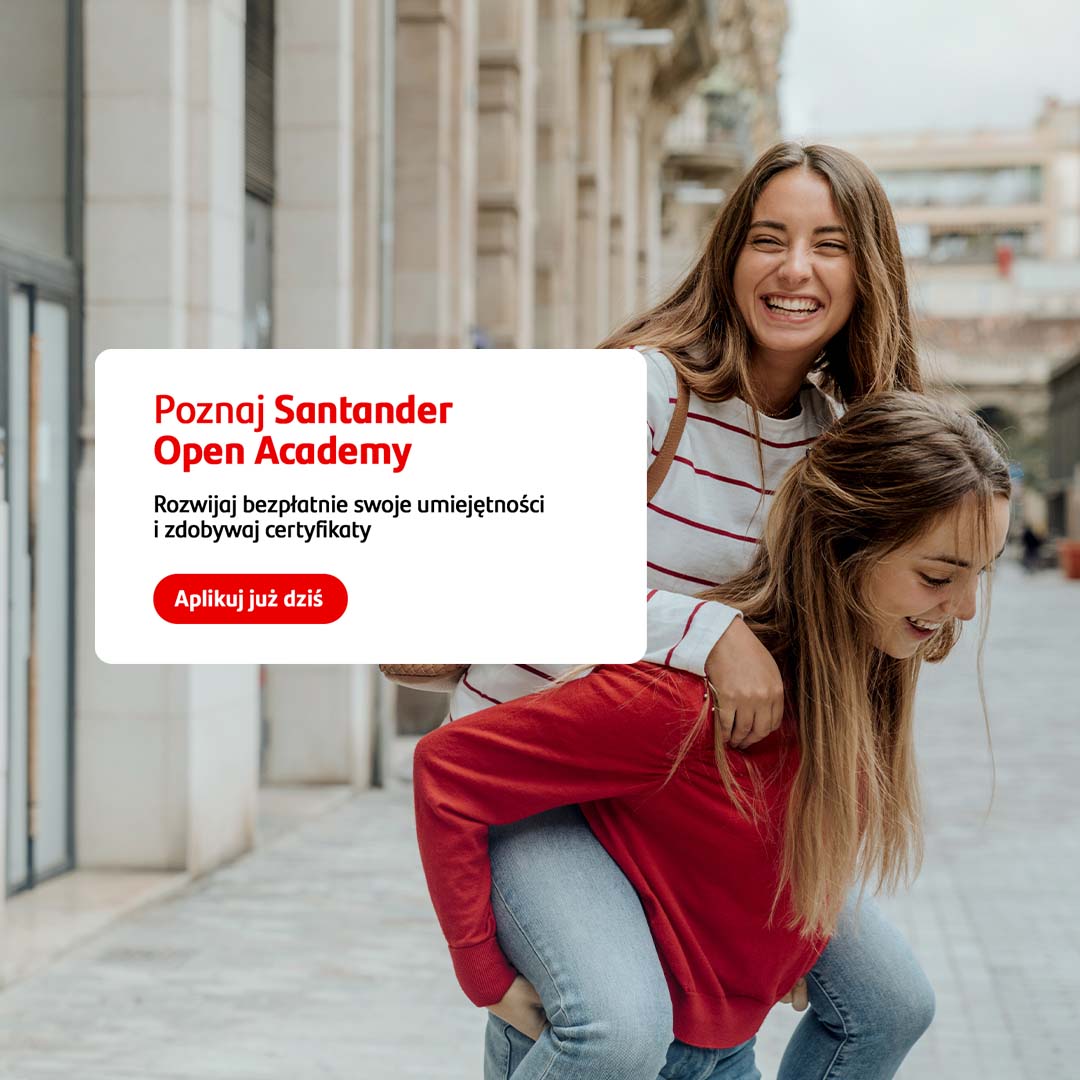 Szkolenia Santander - bezpłatne i online dla każdego