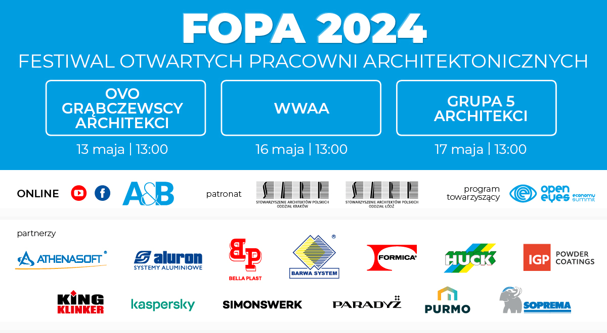 Festiwal Otwartych Pracowni Architektonicznych FOPA