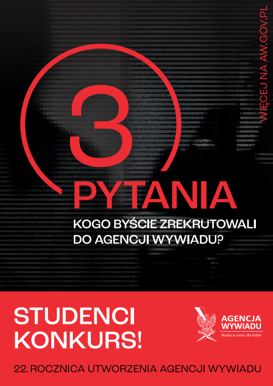 Wakacyjny konkurs Agencji Wywiadu