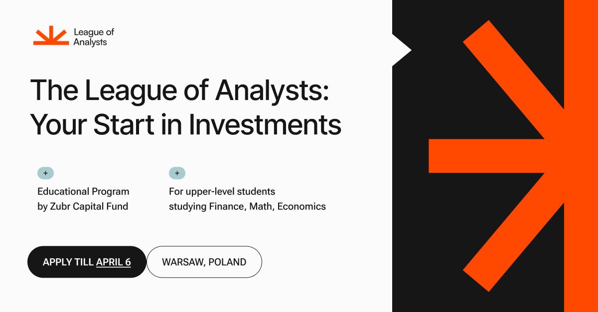 Program dla studentów „Liga Analityków”