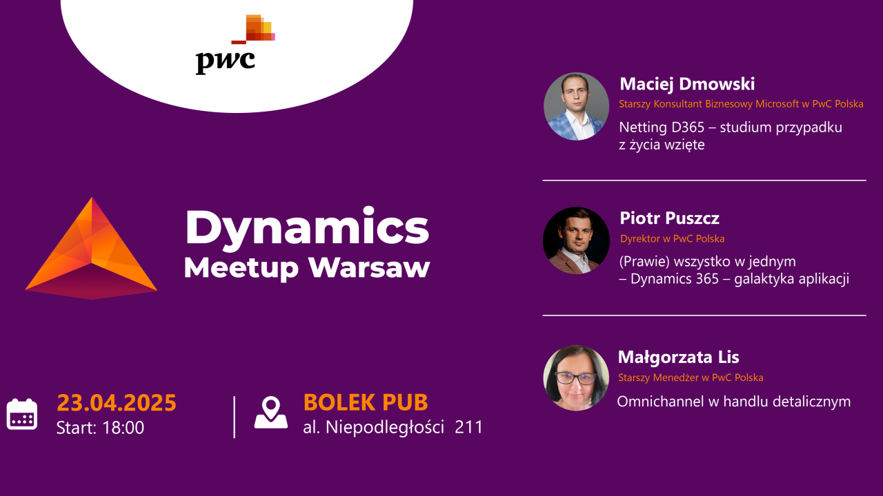 Dynamics Meetup Warsaw