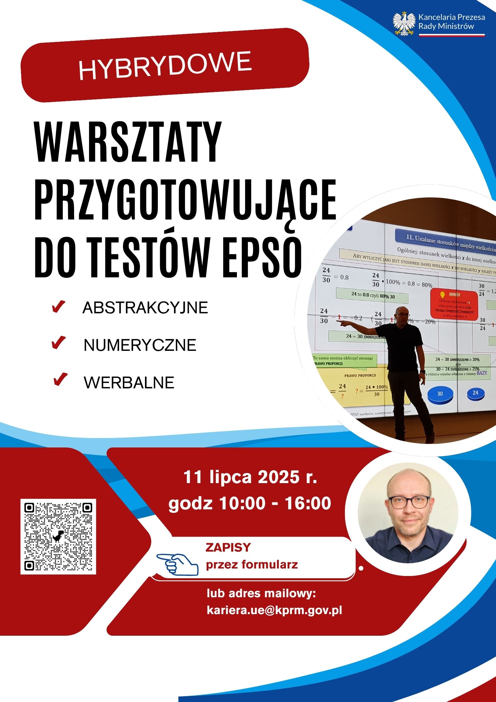 Warsztaty przygotowujące do testów EPSO